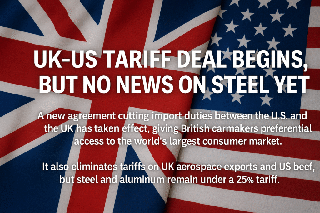 UK US Tariff Deal 2025
