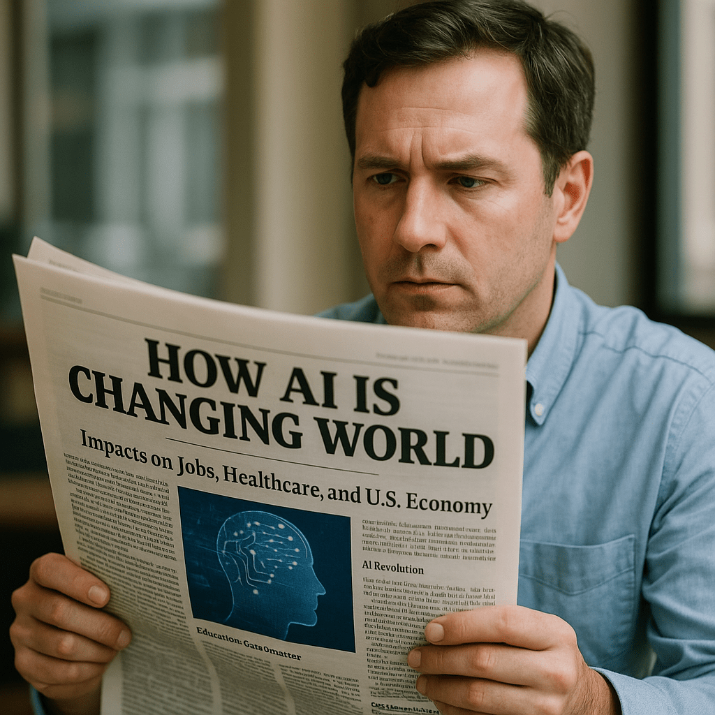 How AI Is Changing the World in 2025: A New Era for the United States