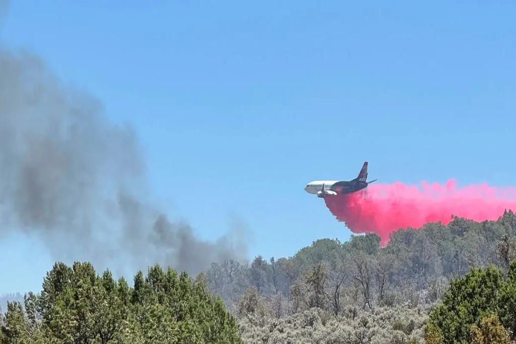 devastating wildfire on the North Rim