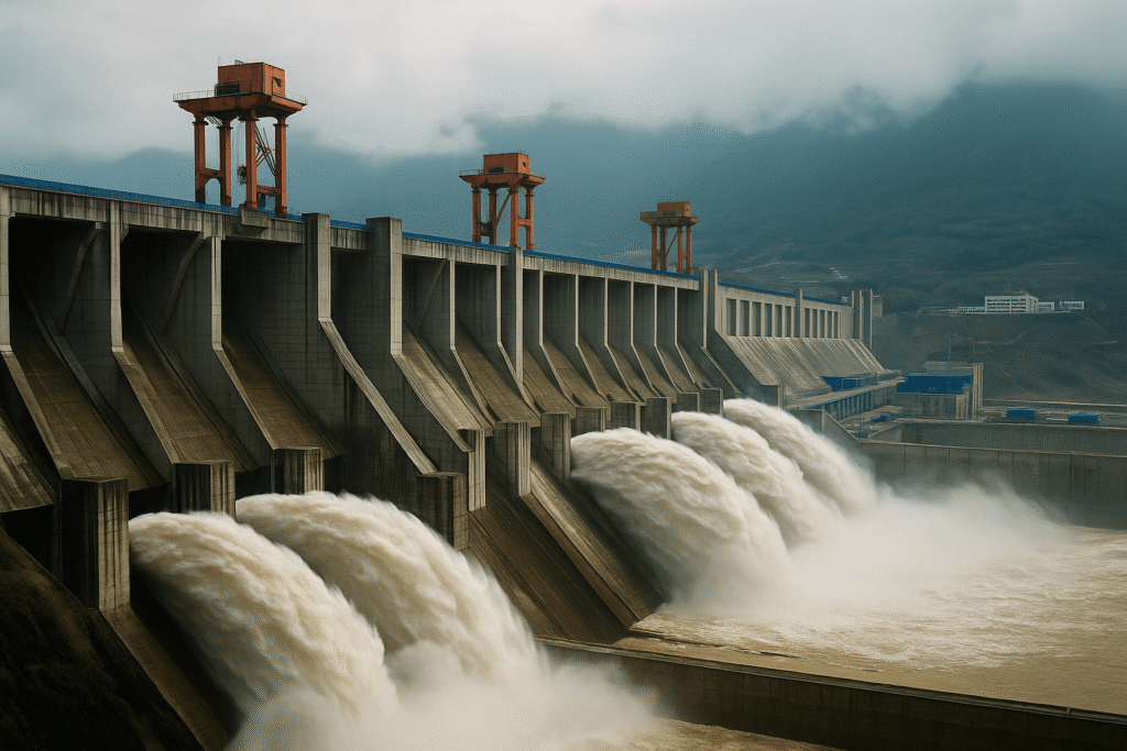 China Brahmaputra Dam