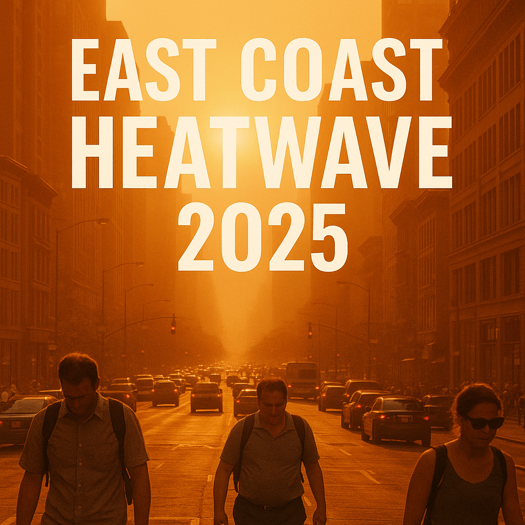 East Coast Heatwave 2025
