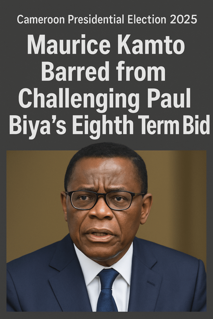 Cameroon Presidential Election 2025