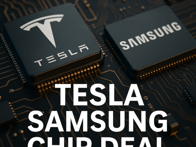 Tesla Samsung Chip Deal Confirmed by Elon Musk: A $16.5 Billion Tech Power Move