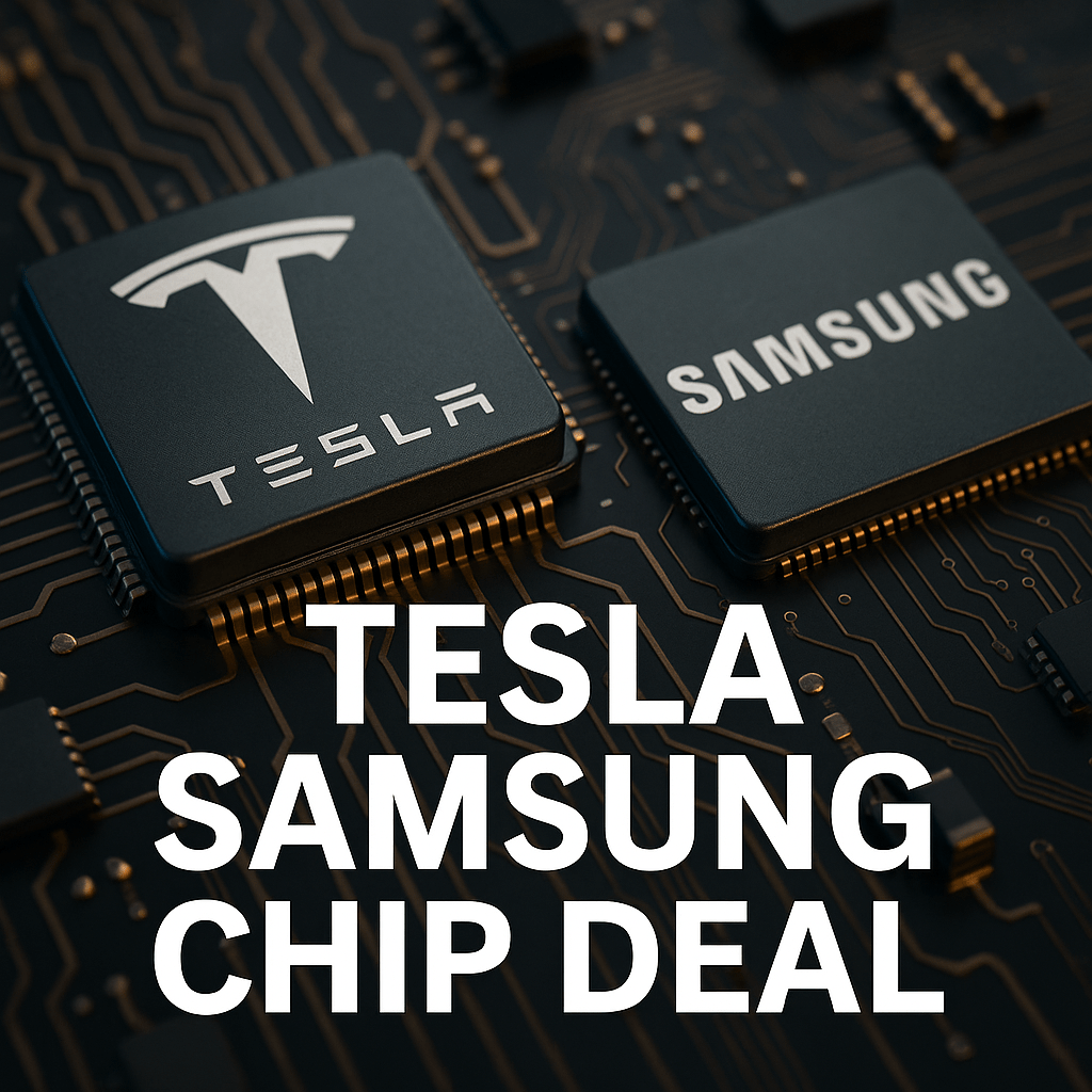 Tesla Samsung chip deal