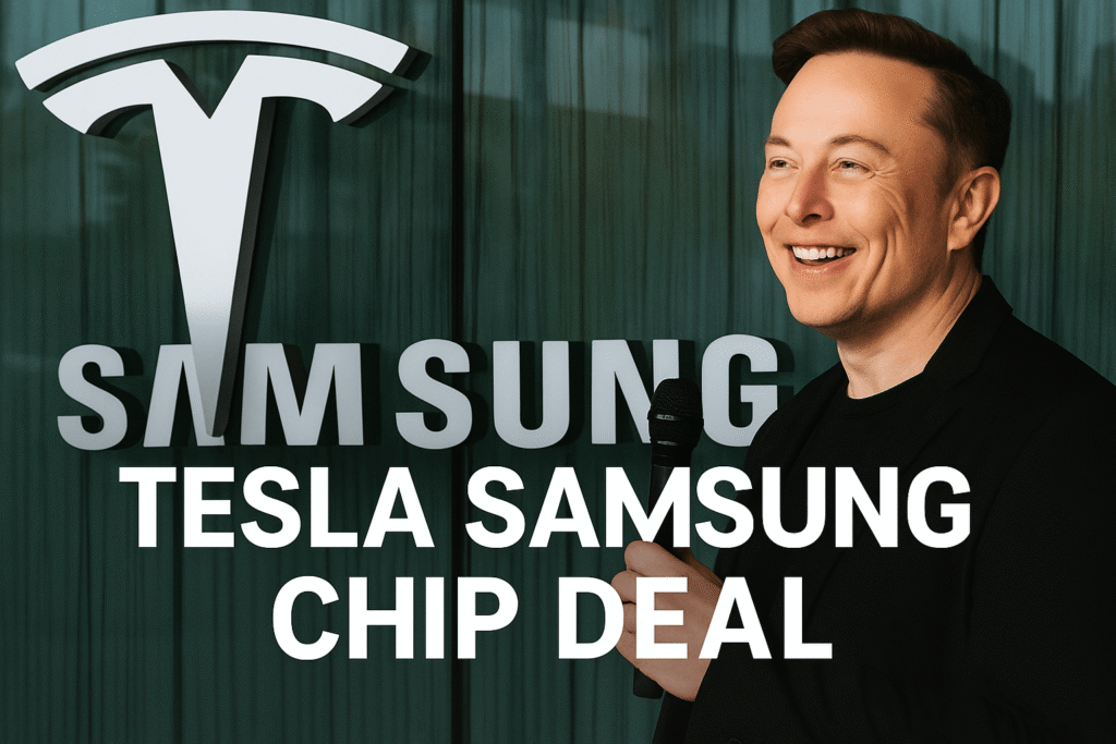 Tesla Samsung Chip Deal
