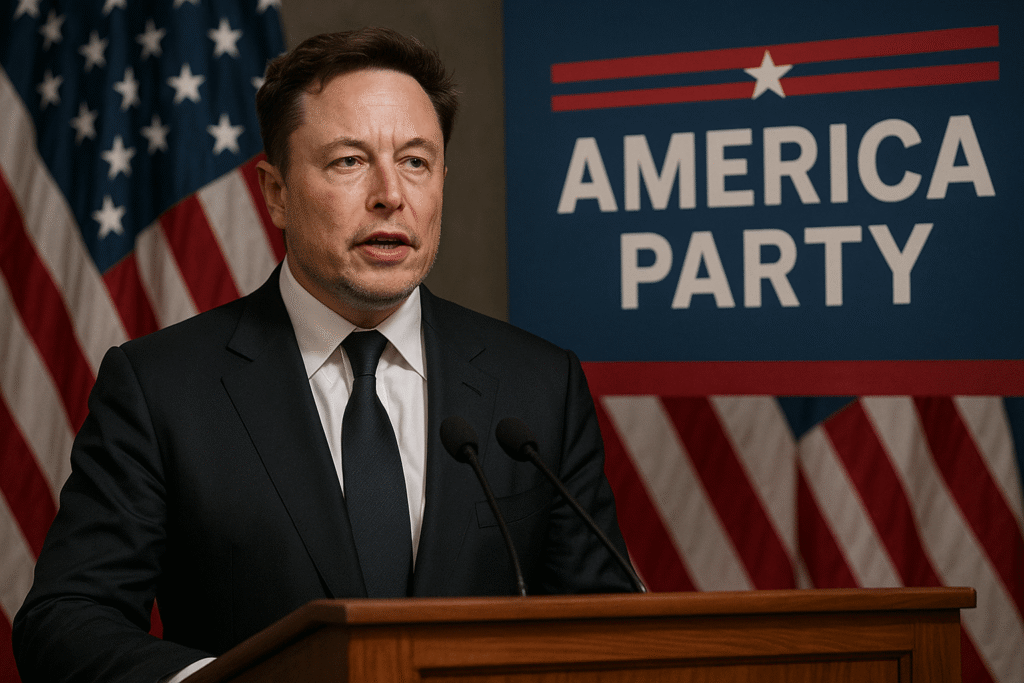 Elon Musk political party