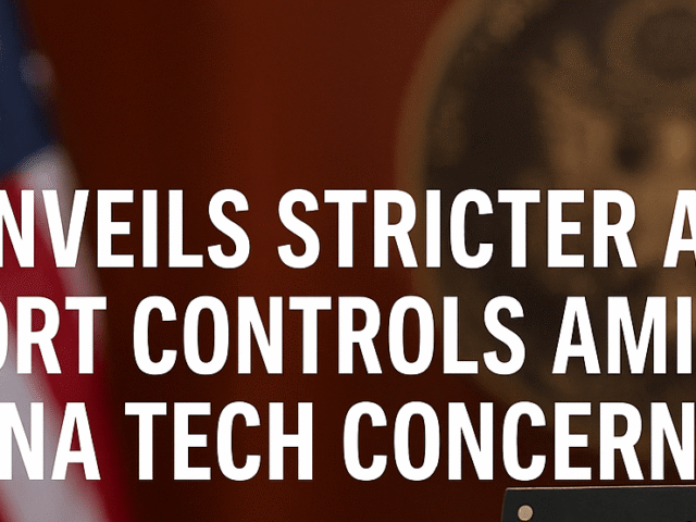 U.S. AI Chip Export Controls 2025: Blocking China’s Backdoor via Southeast Asia