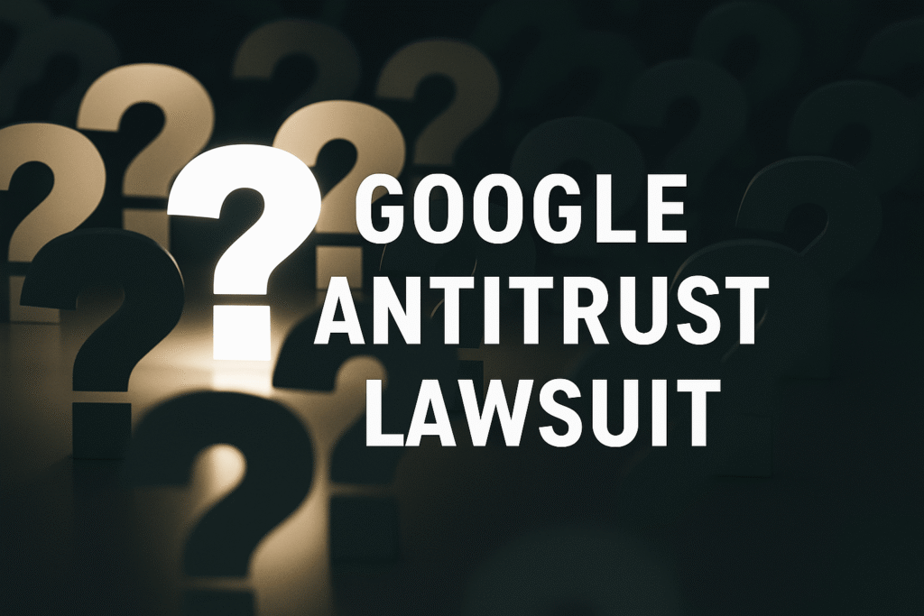 Big Tech Antitrust Lawsuits