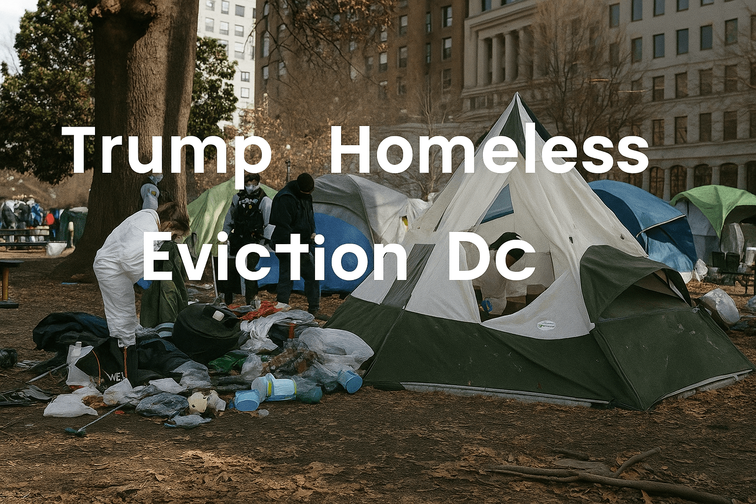 Trump Homeless Eviction DC
