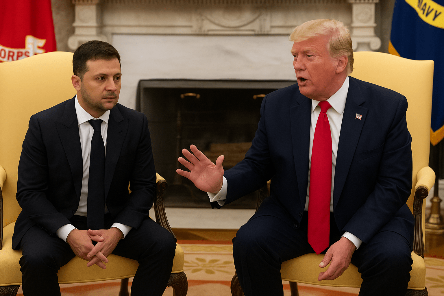 Zelensky Trump White House