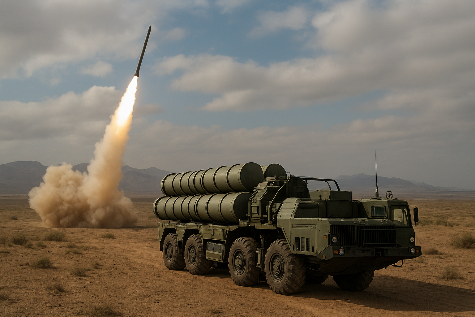 Iran S-400 Test