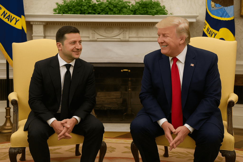 Zelensky Trump White House