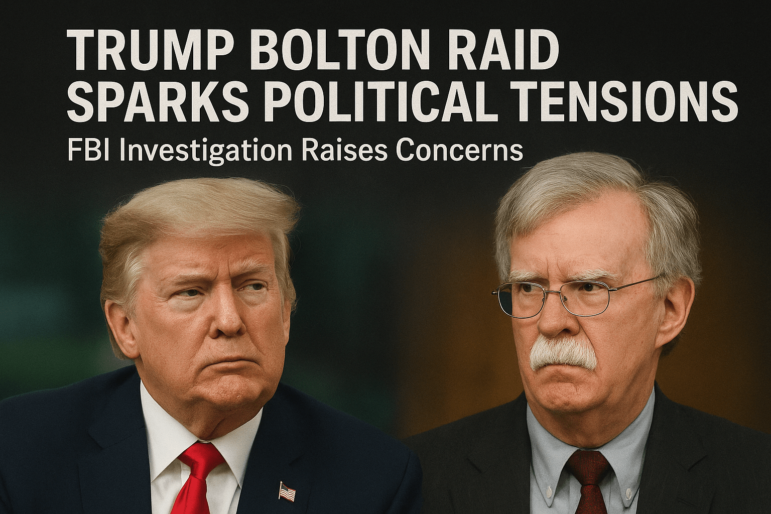Trump Bolton Raid