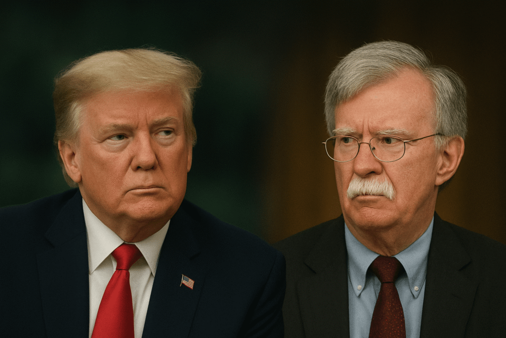 Trump Bolton Raid 