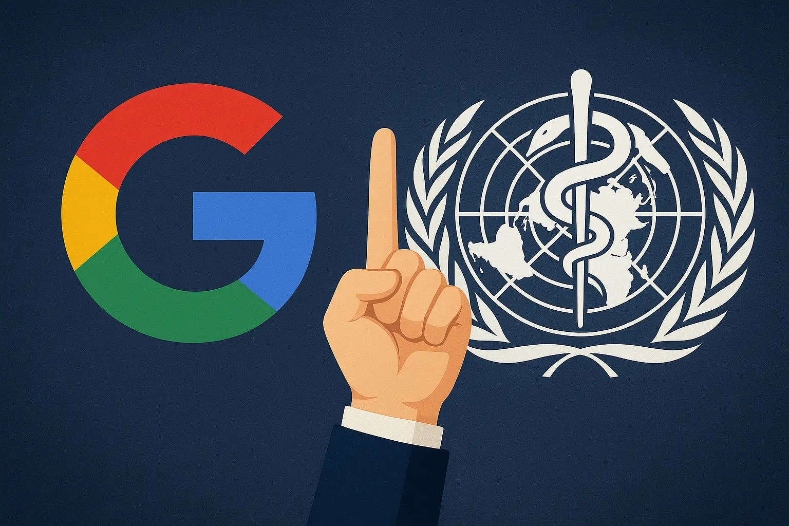 Google vs WHO information governance