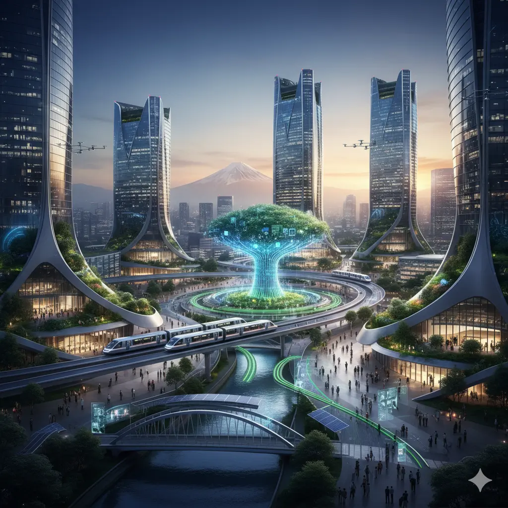 Japan smart city 2025