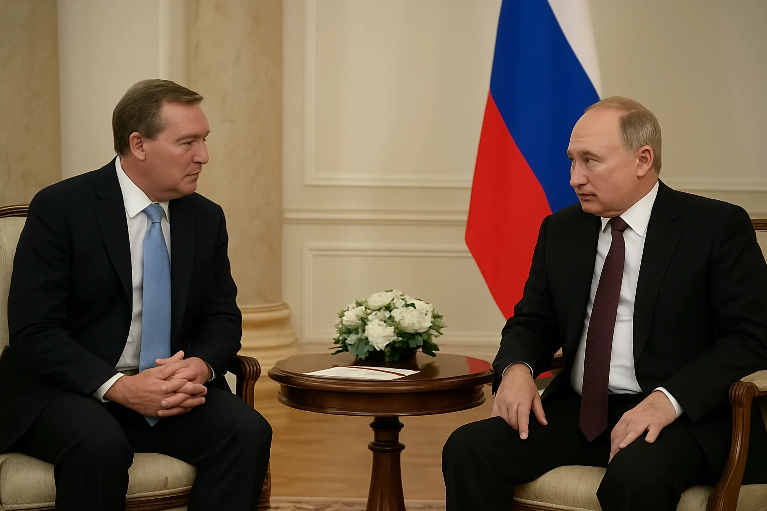 Trump envoy meets Putin