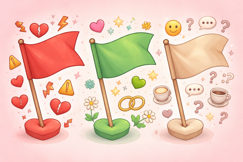 Red Flags, Green Flags