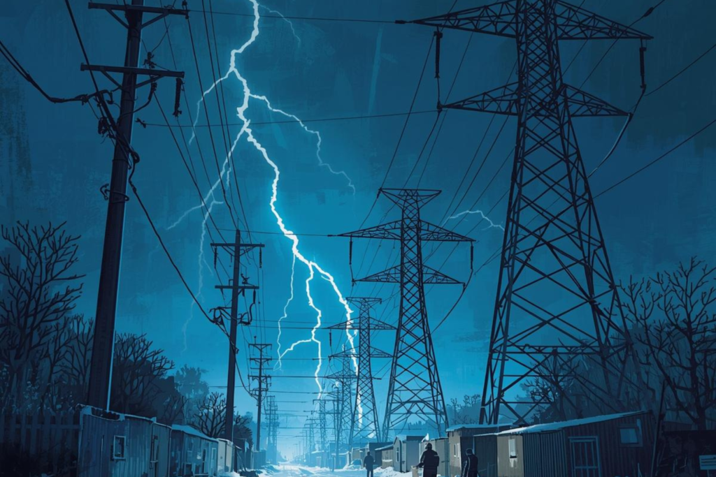 Texas power grid strain
