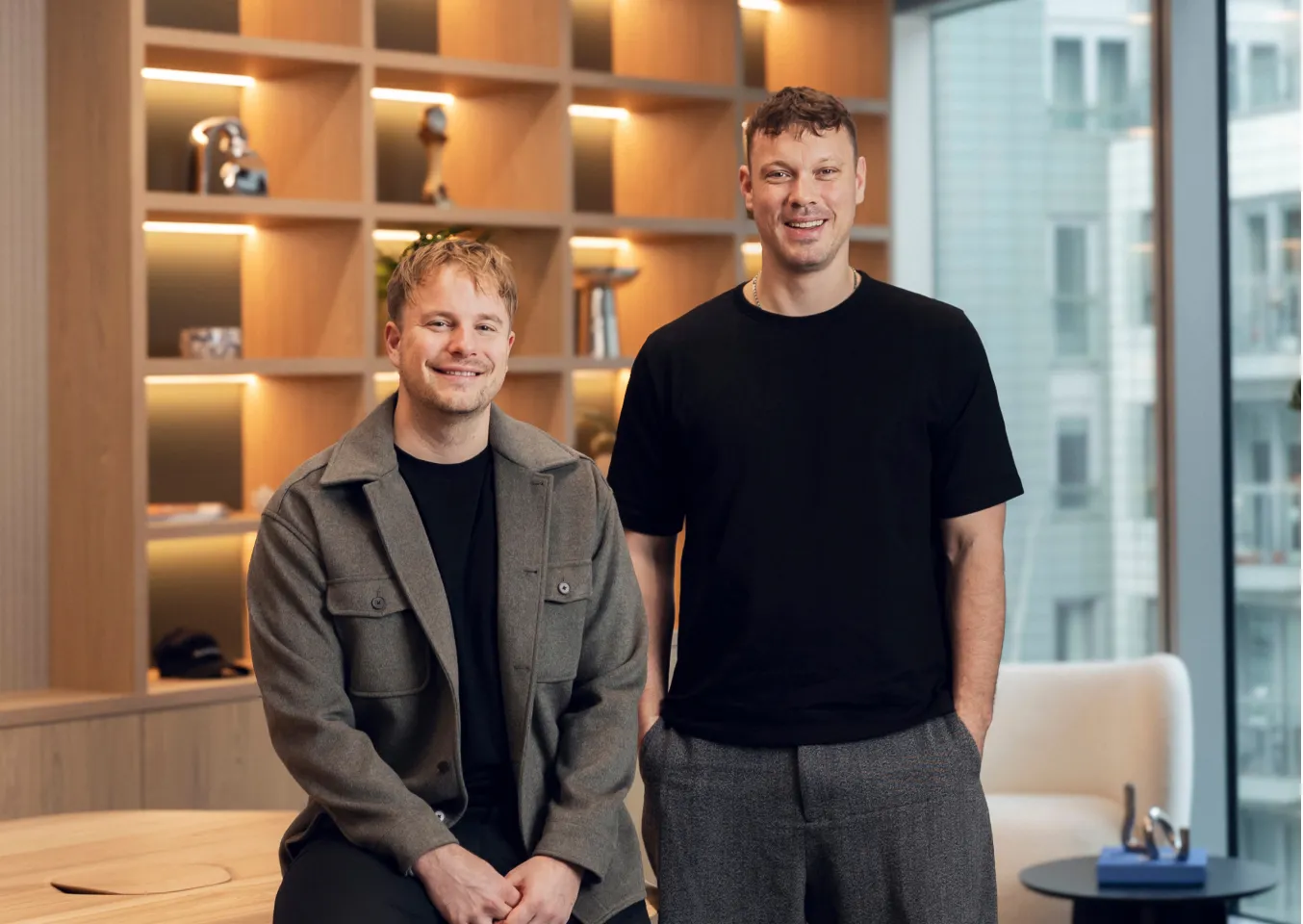 Synthesia co-founders Steffen Tjerrild & Victor Riparbelli. © Synthesia