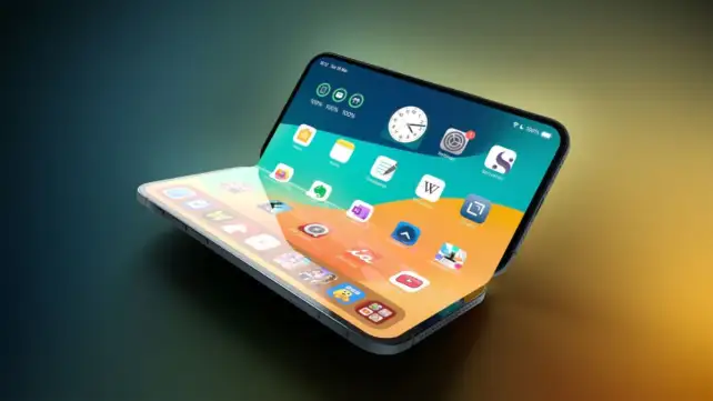 Apple's First Foldable iPhone Concept Image