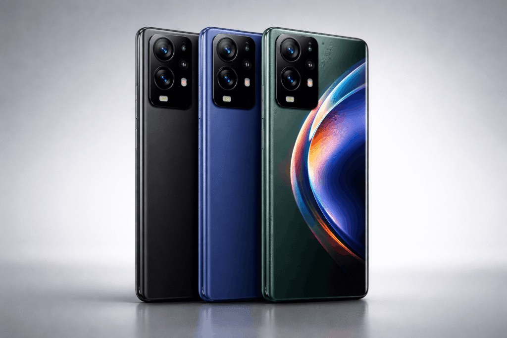 Xiaomi 17 smartphone design with AMOLED display and Snapdragon 8 Elite Gen 5 processor