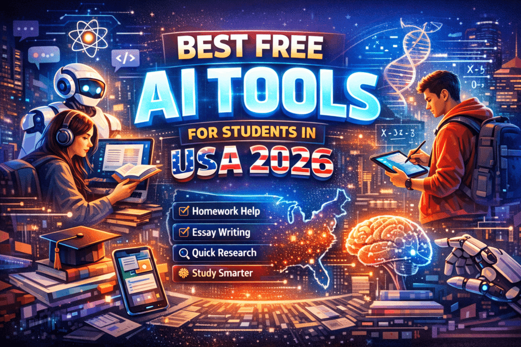 Best Free AI Tools for Students in USA 2026