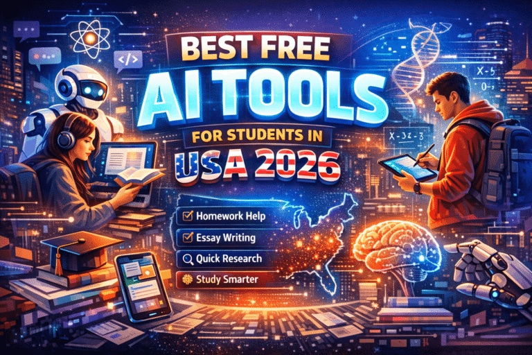 Best Free AI Tools for Students in USA 2026